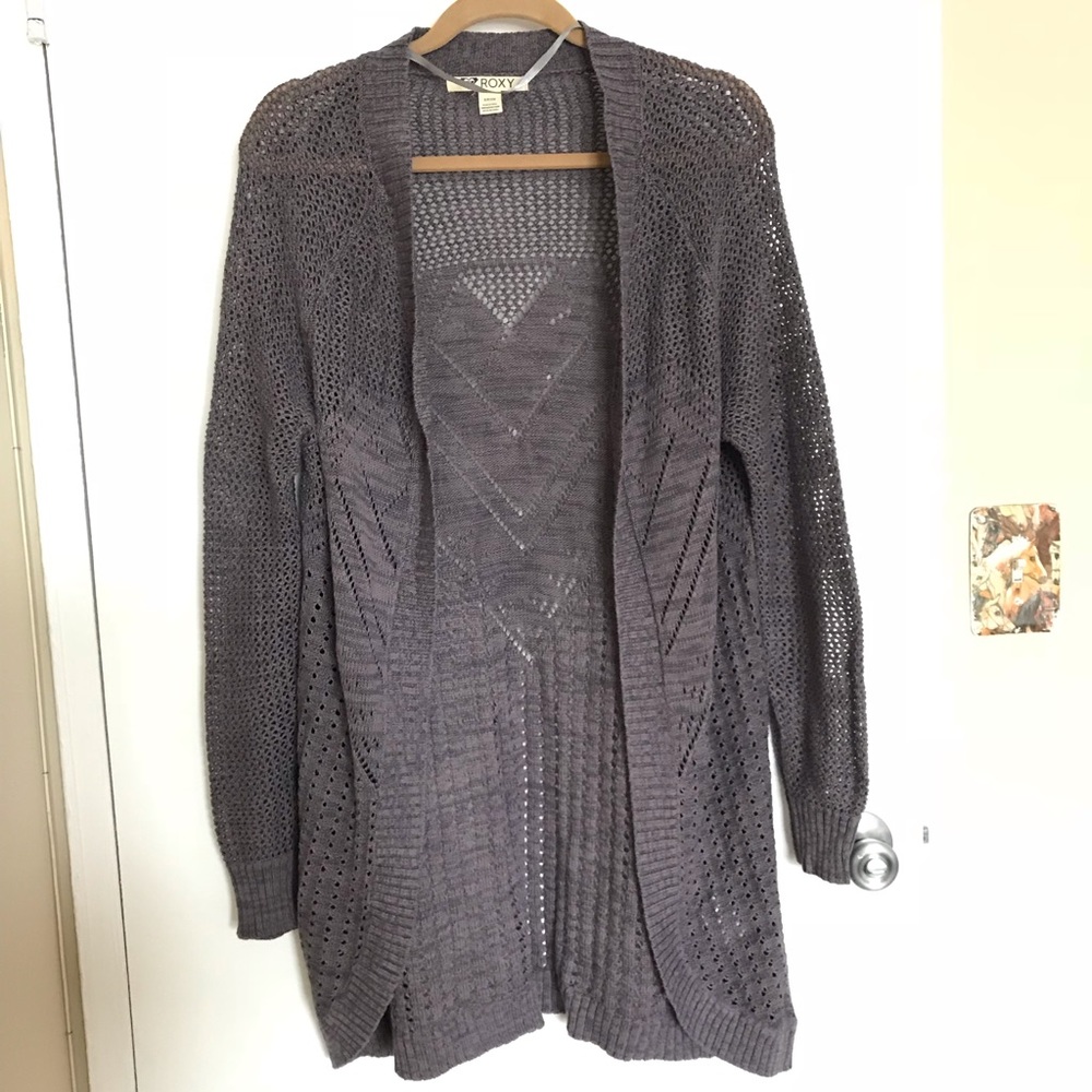 Roxy throw over sweater